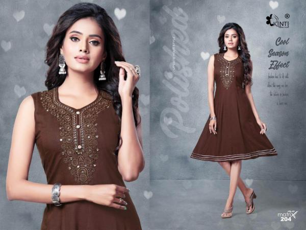 Kinti Matrix 2 Rayon Anarkali Style Kurti Catalogue